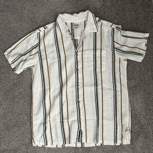 HURLEY Loose Rincon Mens Button Up Shirt